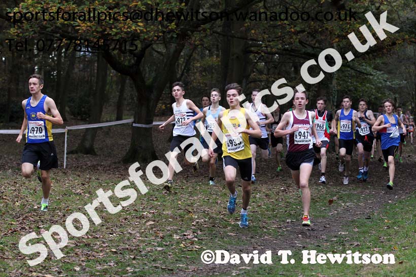Boys under-15s National Cross Country Relays. Photo: David T. Hewitson/Sports for All Pics